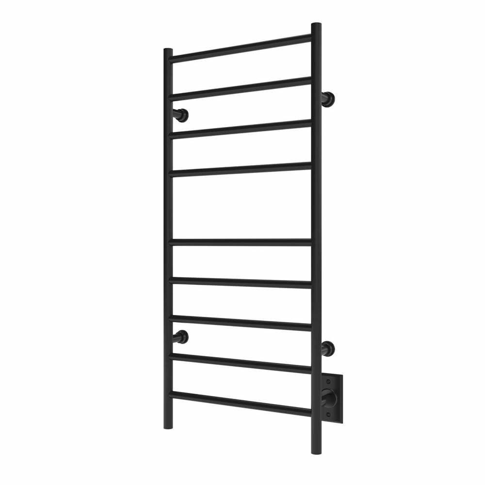 ICO Bath 18''x40'' Kontour Linear Electric Hardwired Towel Warmer - Matte Black-shop