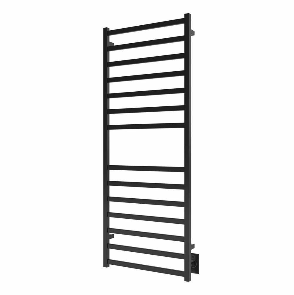 ICO Bath 24''x60'' Kontour Square Electric Hardwired Towel Warmer - Matte Black-shop