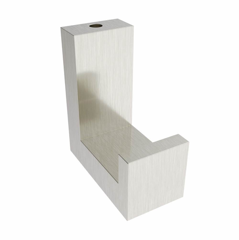 ICO Bath Fire Deep Towel Hook - Brushed Nickel-shop