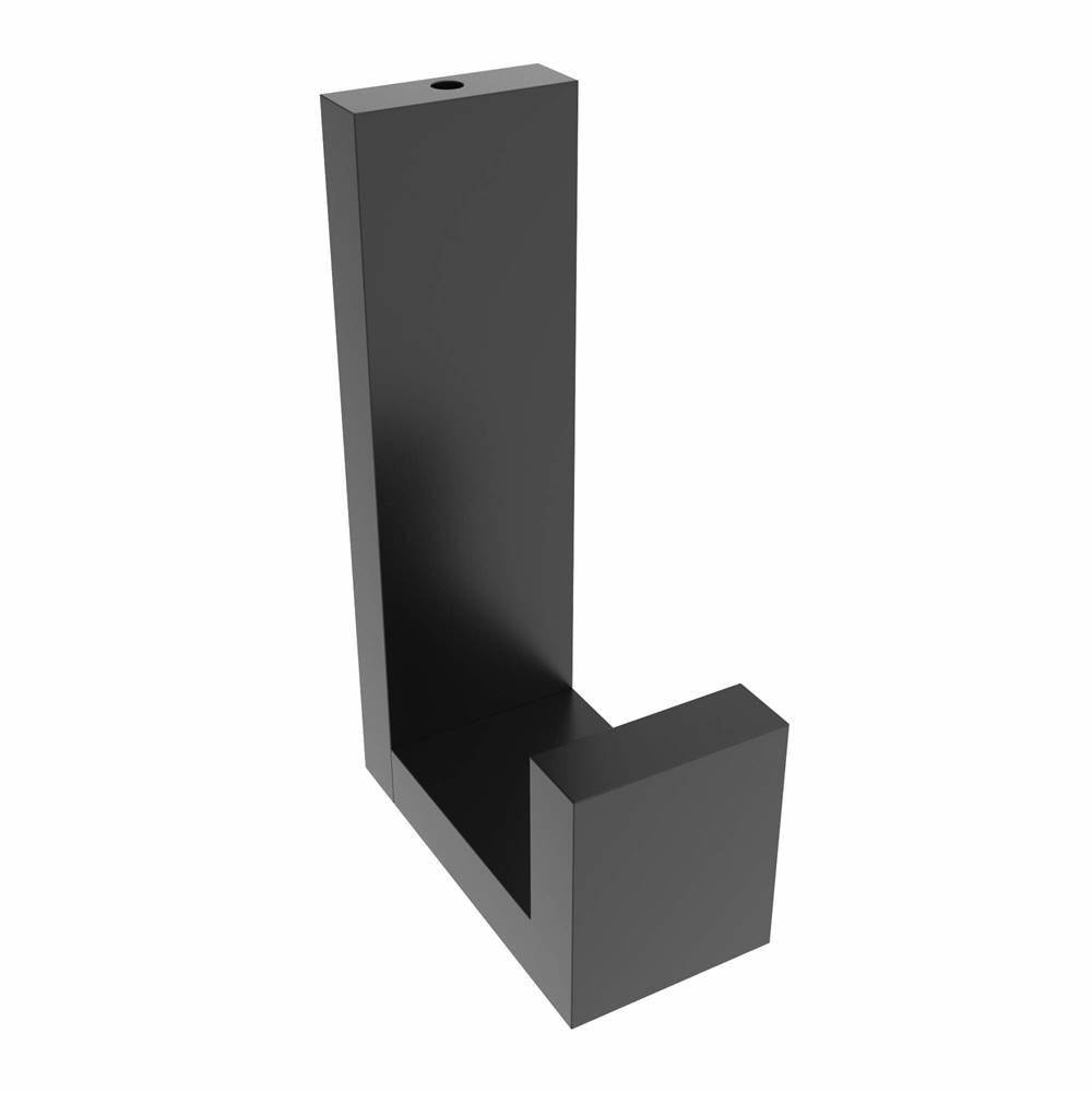 ICO Bath Fire Tall Towel Hook - Matte Black-related