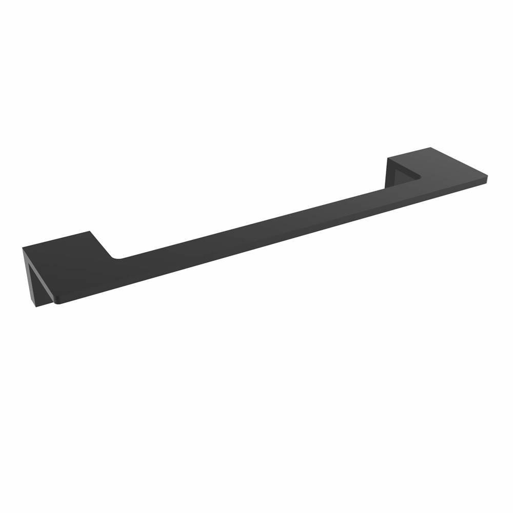 ICO Bath Ash 12'' Towel Bar - Matte Black-related