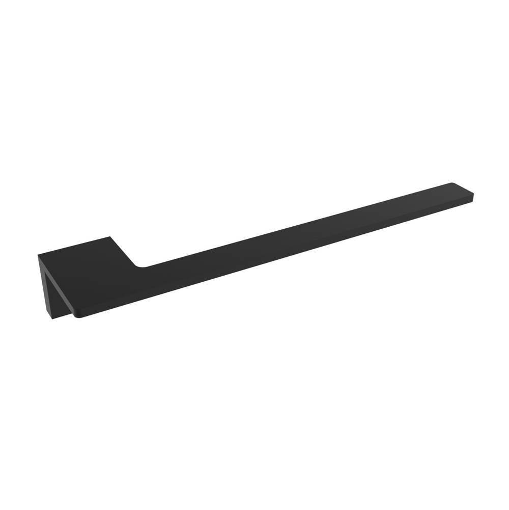 ICO Bath Ash 8'' Towel Bar - Matte Black-shop