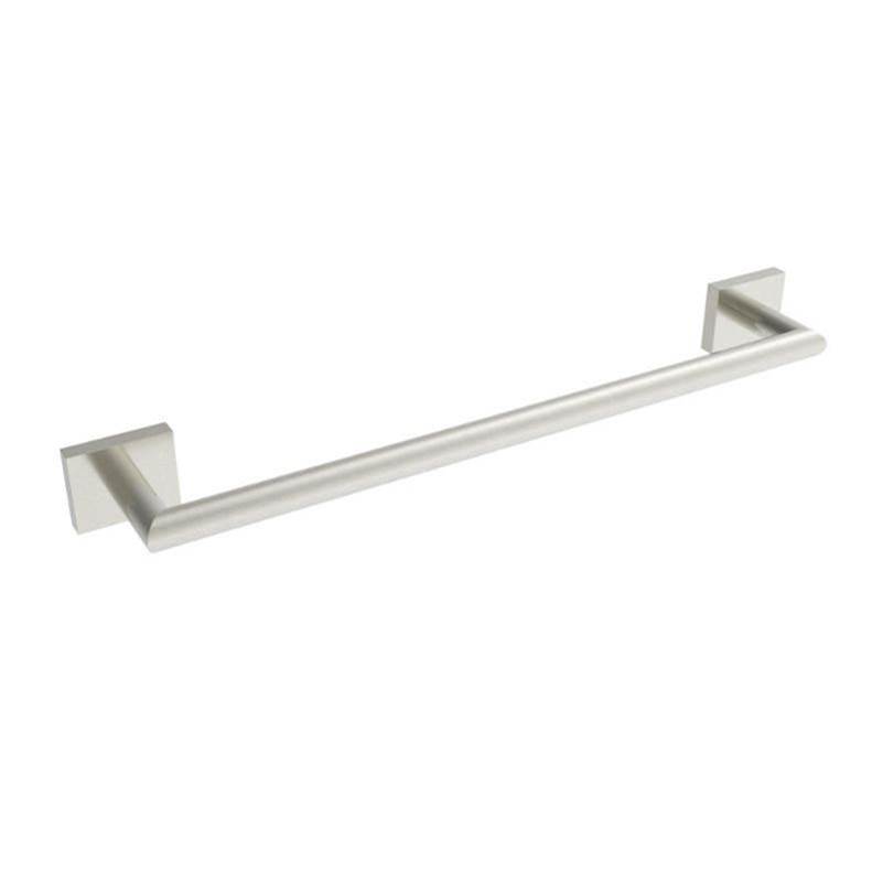 ICO Bath Crater 18'' Towel Bar - Brushed Nickel-shop