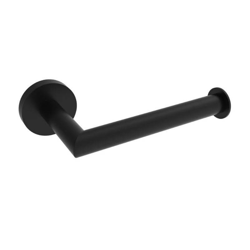 ICO Bath Summit Toilet Paper Holder - Matte Black (LH Post)-shop