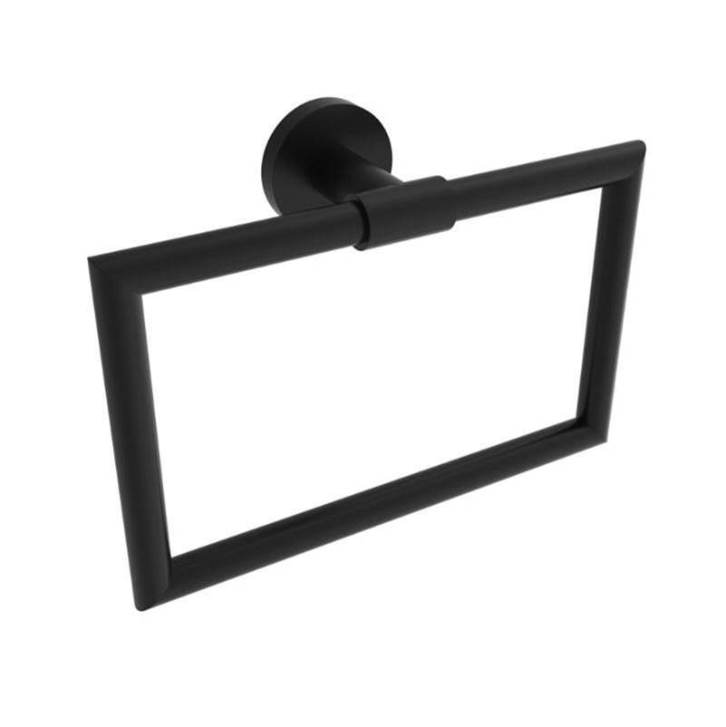 ICO Bath Summit Towel Ring - Matte Black-related