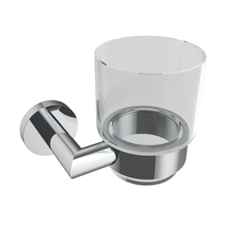 ICO Bath Summit Glass Tumbler - Chrome-related