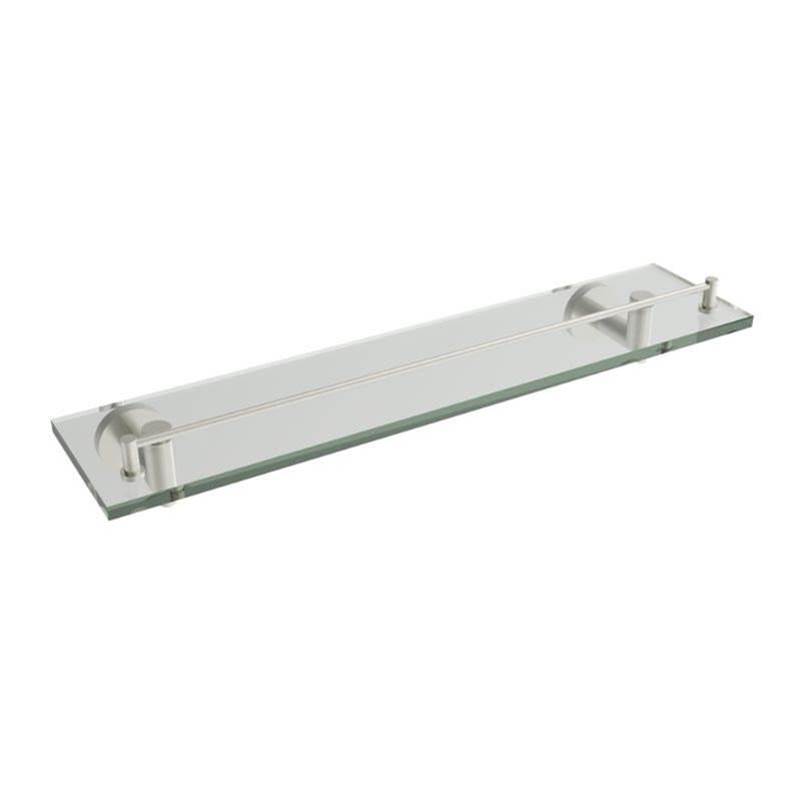 ICO Bath Summit Glass Shelf - Brushed Nickel-related