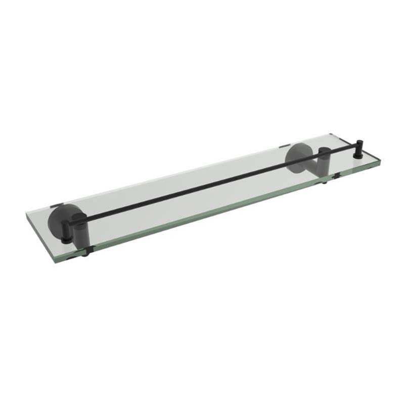 ICO Bath Summit Glass Shelf - Matte Black-related