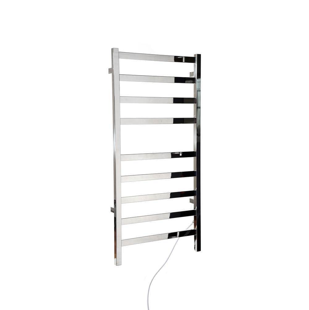 ICO Bath 18''x40'' Kontour Square Electric Plug-In Towel Warmer - Chrome-related