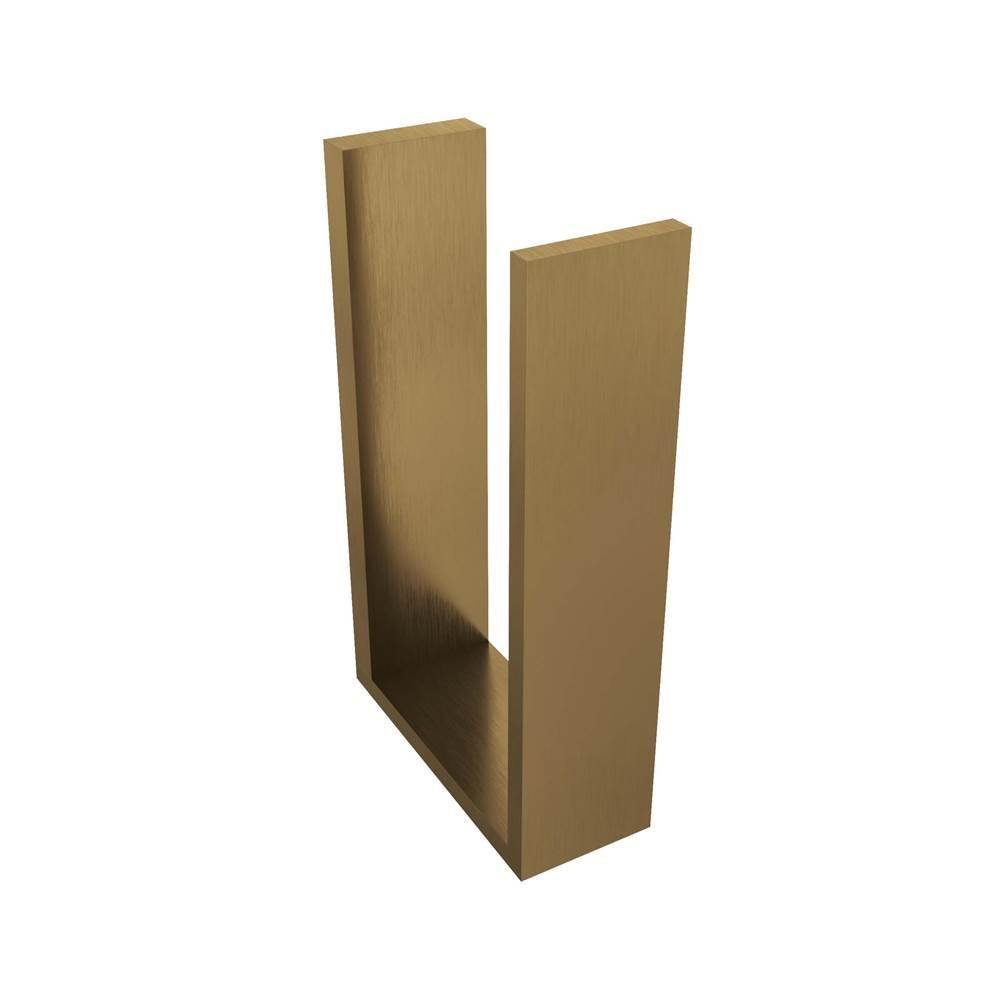 ICO Bath Erupt Spare Toilet Paper Holder - Brushed Gold Dark-shop