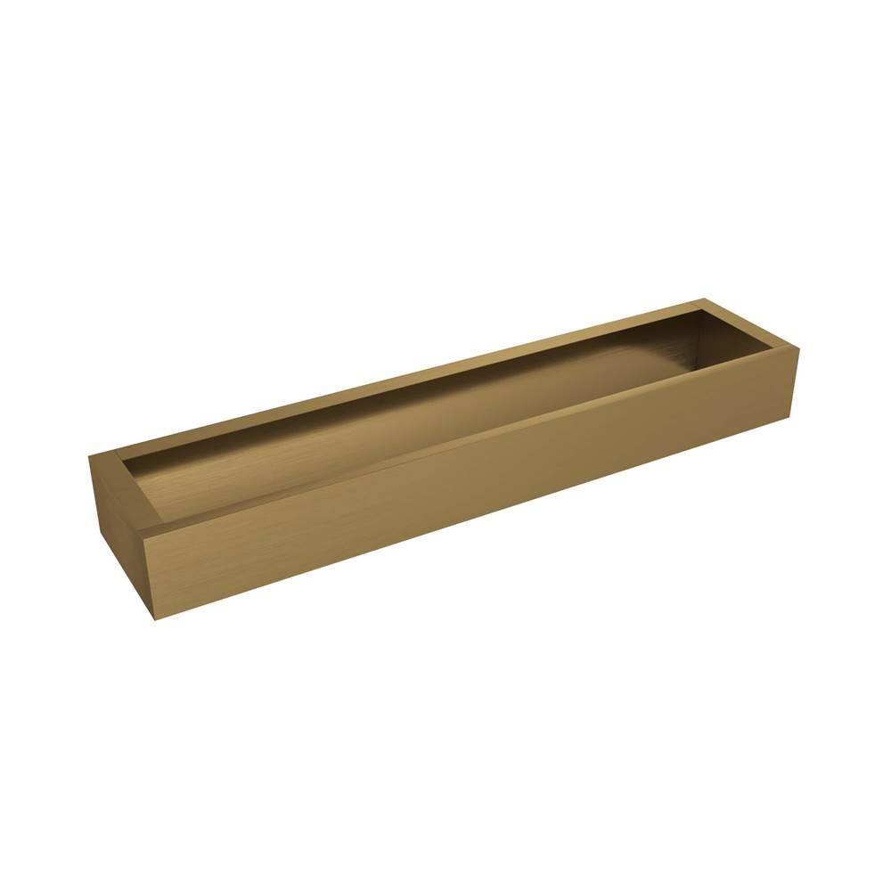 ICO Bath Erupt 12'' Towel Bar - Brushed Gold Dark-related