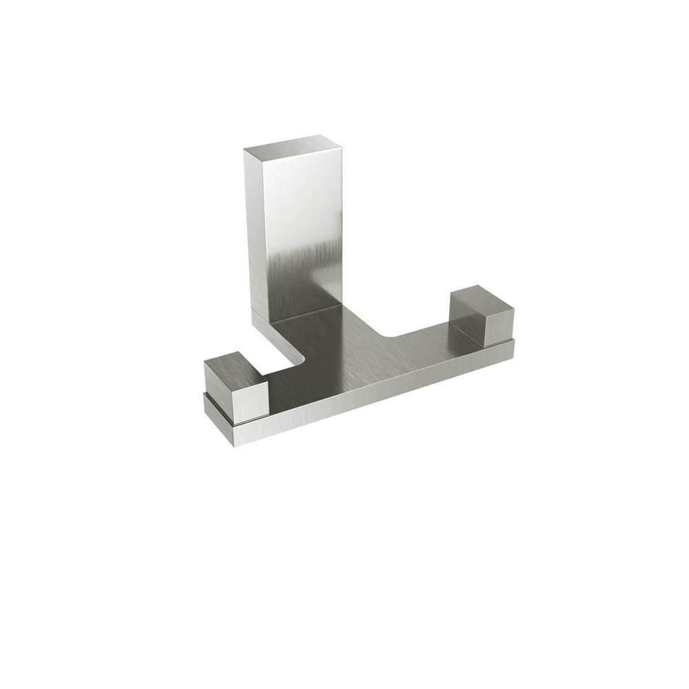 ICO Bath Erupt Double Towel Hook - Brushed Nickel-related