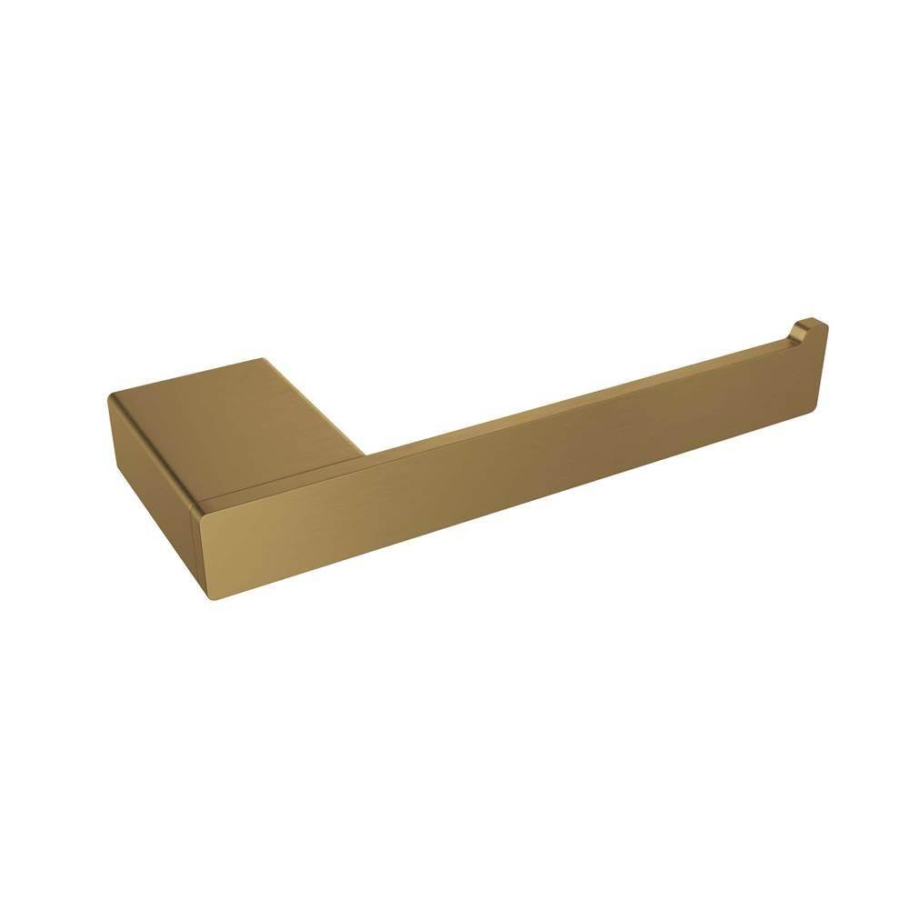 ICO Bath Cinder Toilet Paper Holder - Brushed Gold Dark (LH Post)-shop