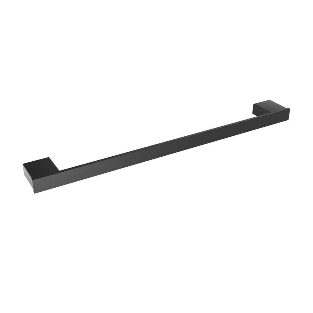 ICO Bath Cinder 18'' Towel Bar - Matte Black-shop