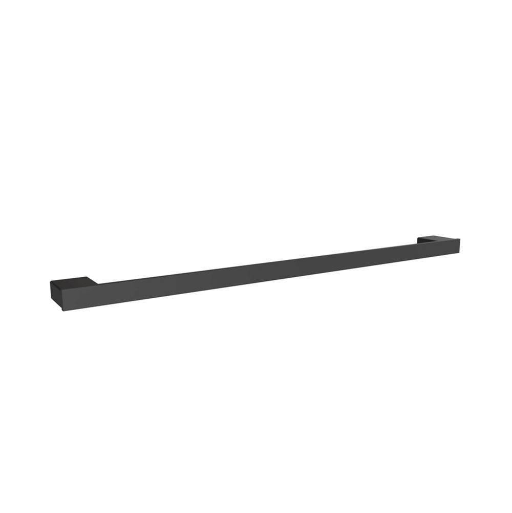 ICO Bath Cinder 24'' Towel Bar - Matte Black-shop