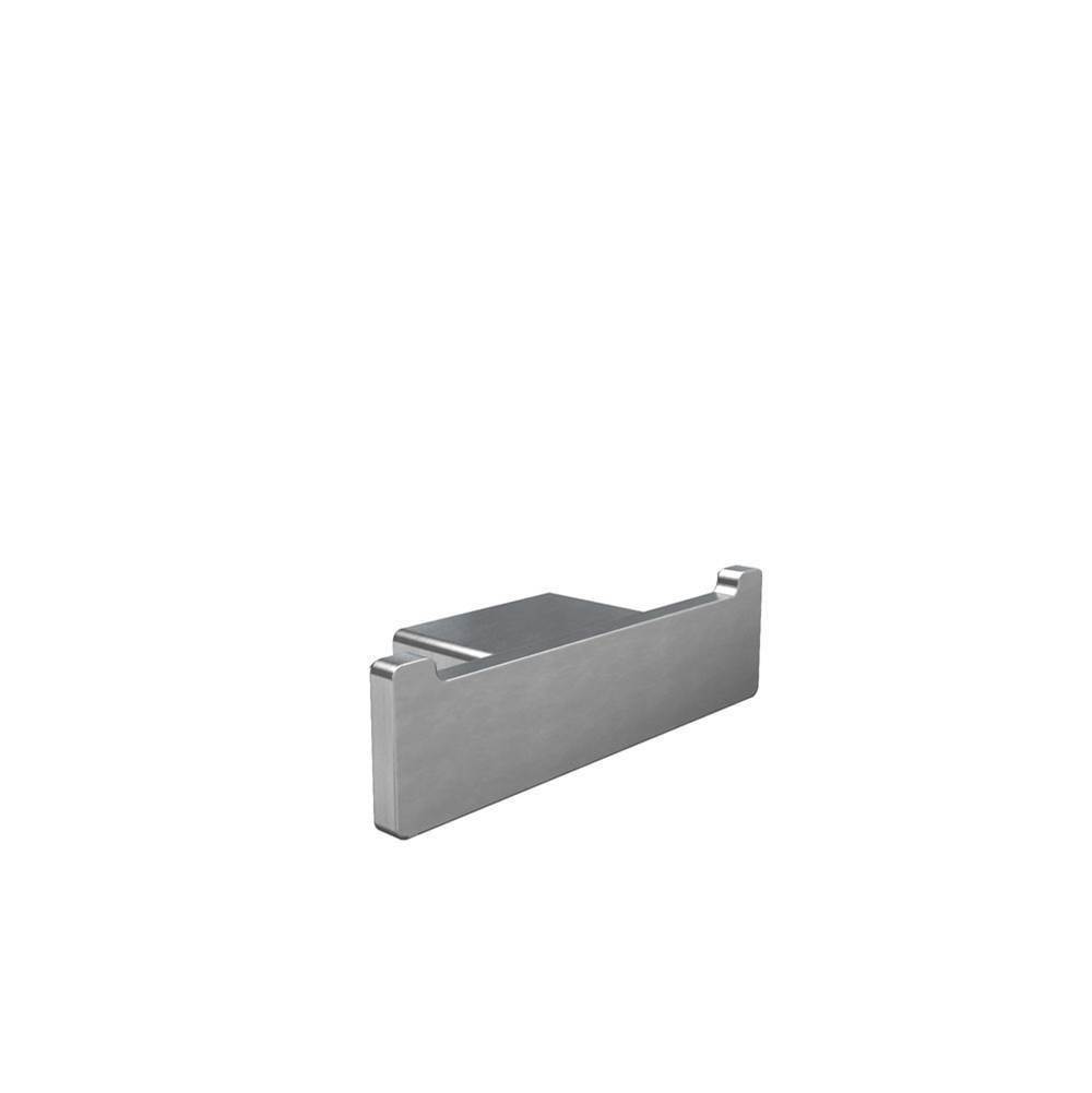 ICO Bath Cinder Double Towel Hook - Brushed Nickel-related