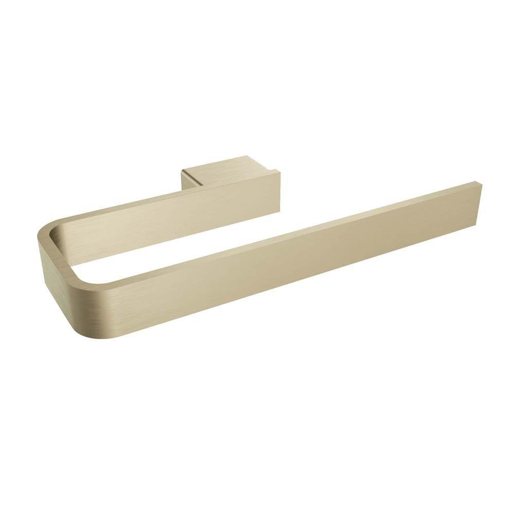 ICO Bath Cinder 8'' Towel Bar - Brushed Gold Light-related