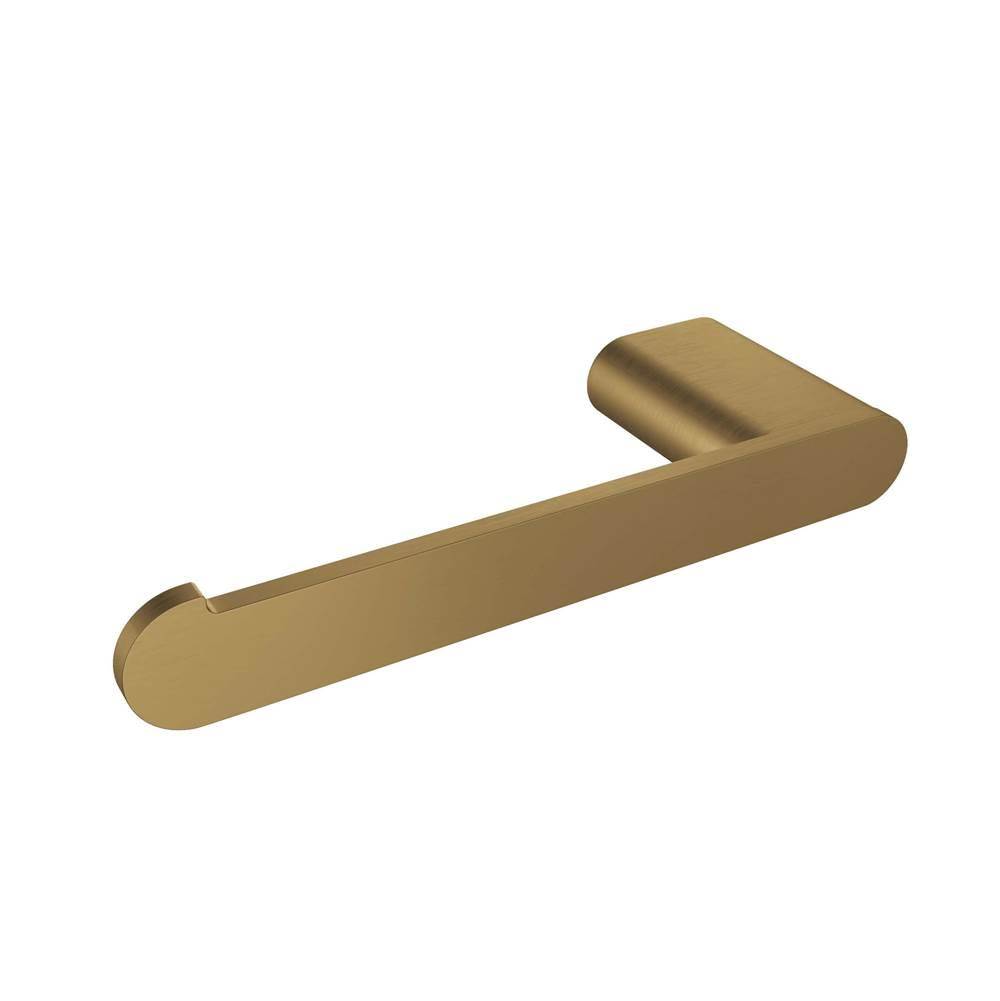 ICO Bath Flow Toilet Paper Holder - Brushed Gold Dark (RH Post)-related