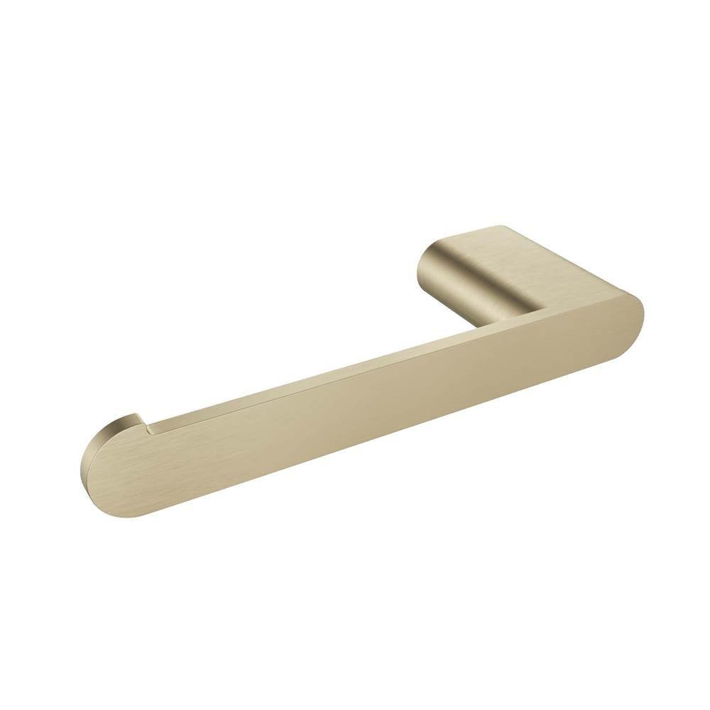 ICO Bath Flow Toilet Paper Holder - Brushed Gold Light (RH Post)-related