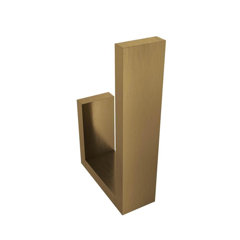 ICO Bath Fire Spare Toilet Paper Holder - Brushed Gold Dark-related