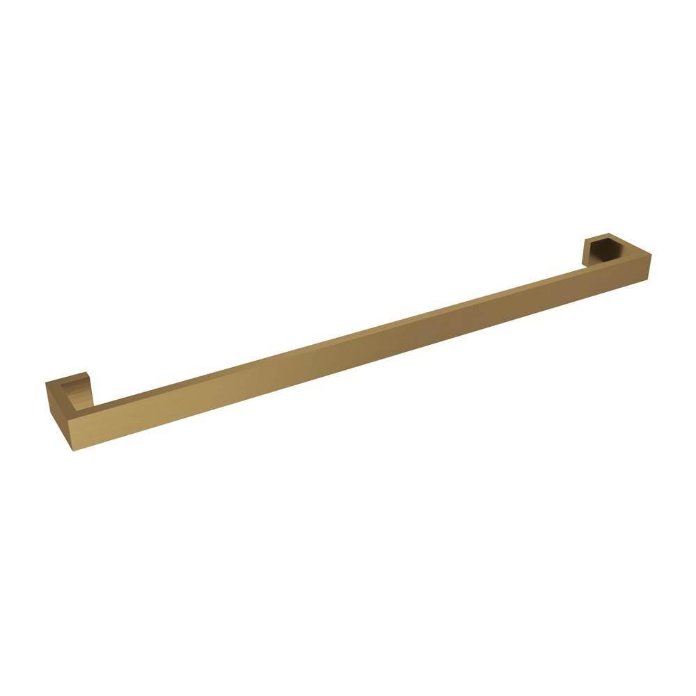 ICO Bath Fire 24'' Towel Bar - Brushed Gold Dark-shop