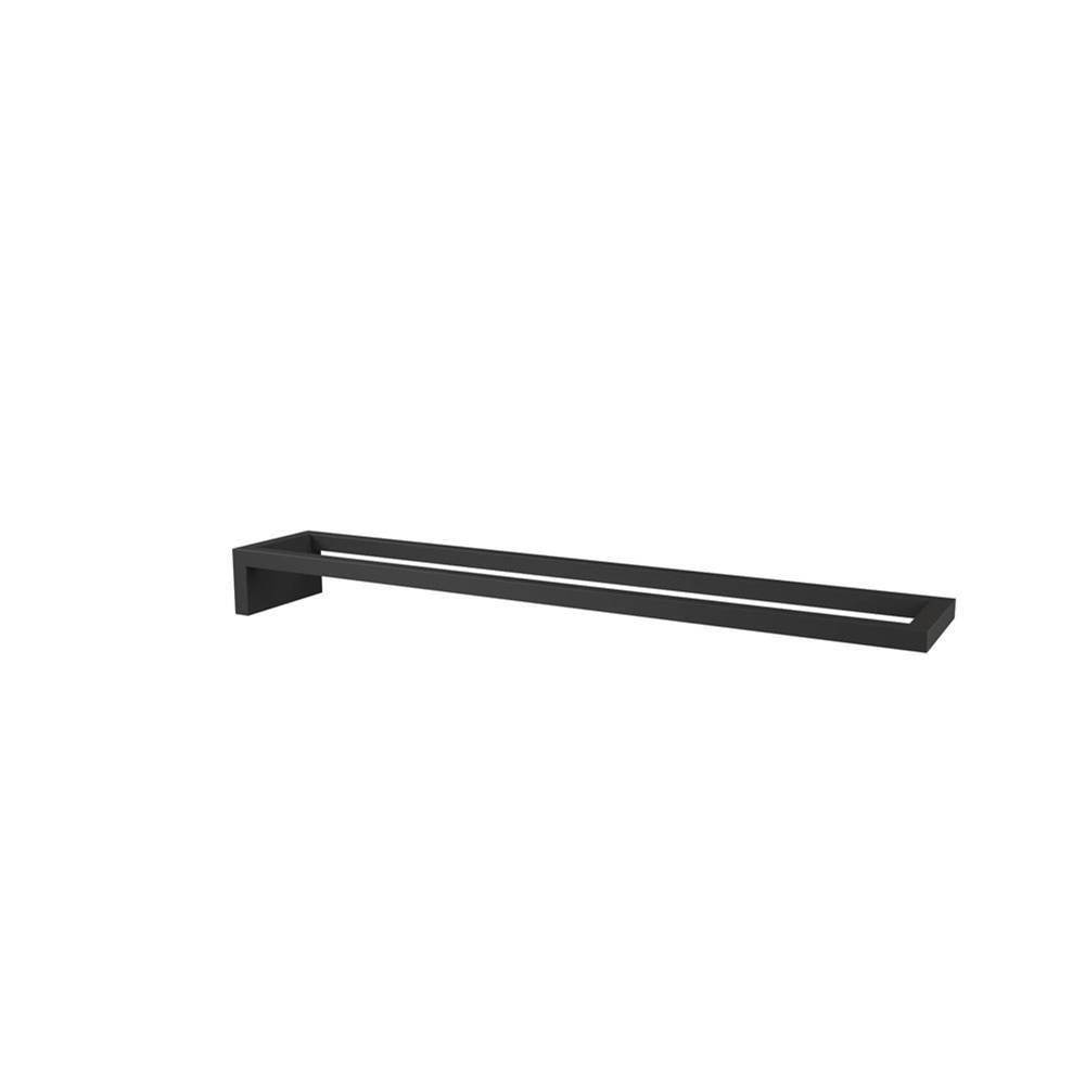 ICO Bath Fire Double Towel Hanger - Matte Black-shop