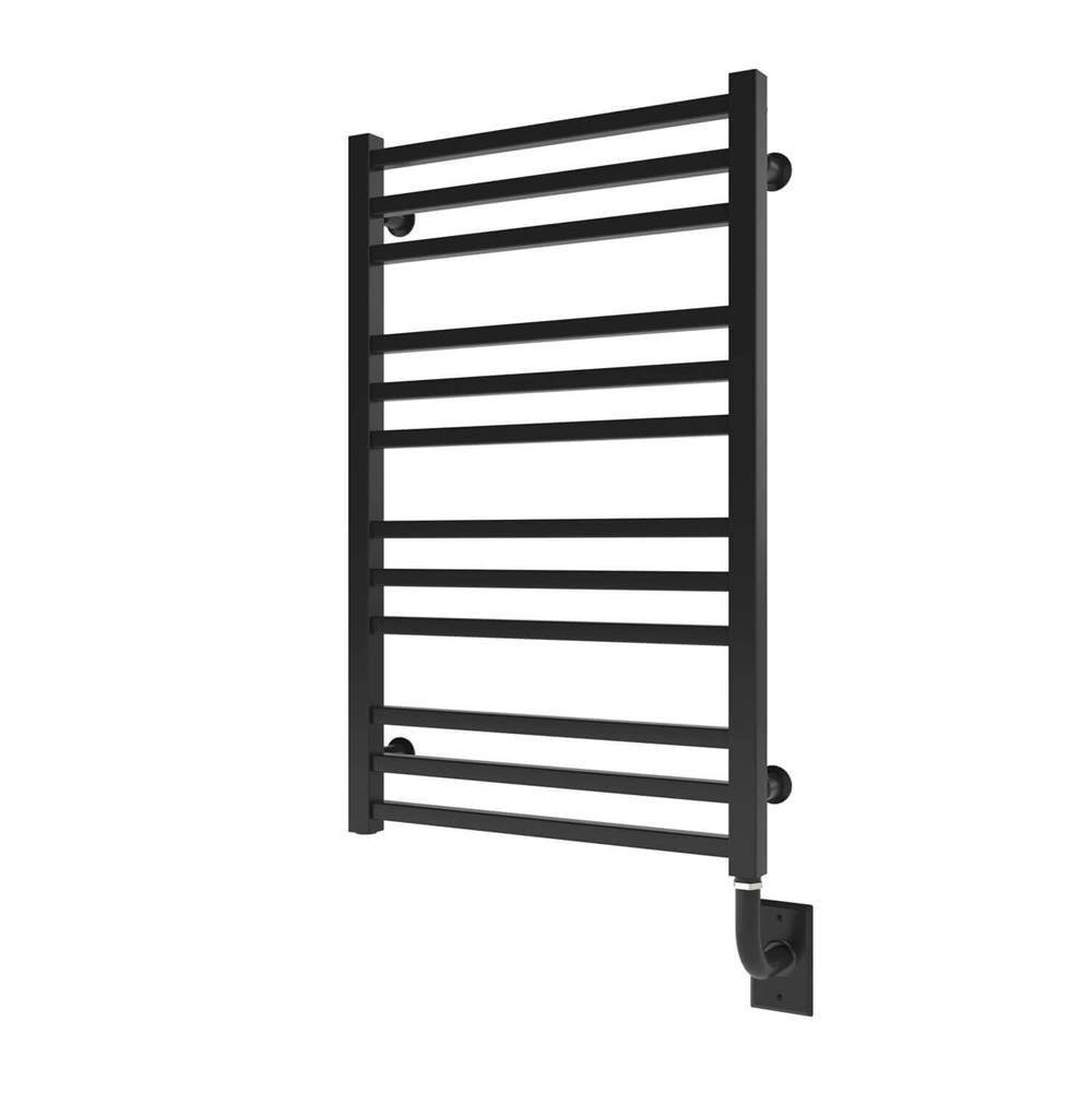 ICO Bath 19.5''x31'' Avento Electric Hardwired Towel Warmer - Matte Black-shop