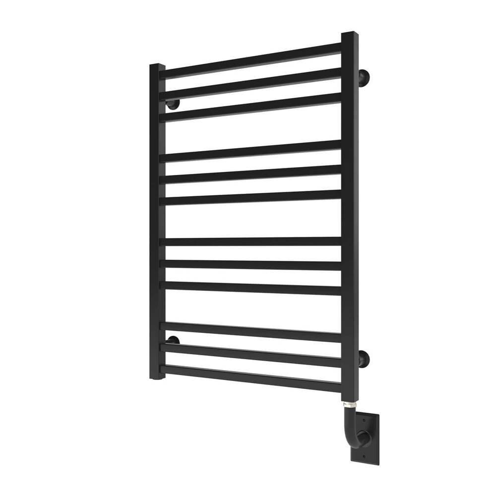 ICO Bath 23.5''x31'' Avento Electric Hardwired Towel Warmer - Matte Black-related