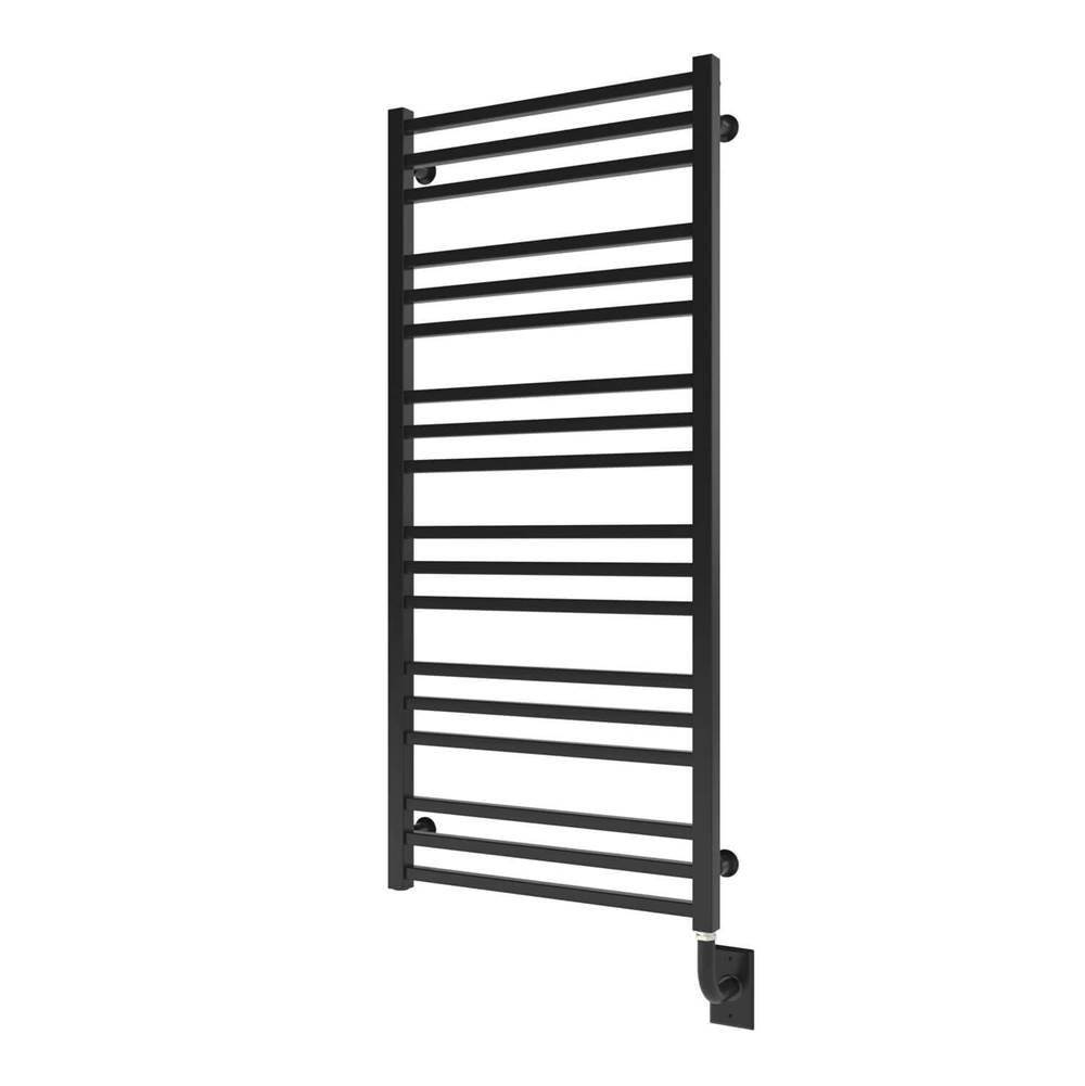 ICO Bath 23.5''x47.5'' Avento Electric Hardwired Towel Warmer - Matte Black-shop
