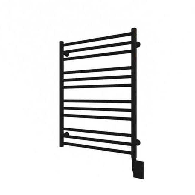 ICO Bath 23.5''x31'' Sorano Hydronic Towel Warmer - Matte Black-shop