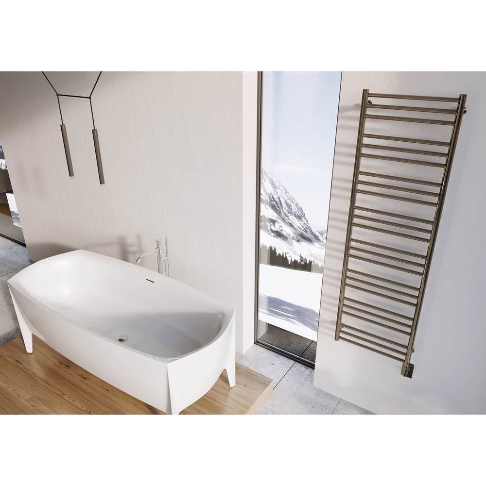 ICO Bath 19.5''x64'' Sorano Electric Hardwired Towel Warmer - Polished Nickel-shop