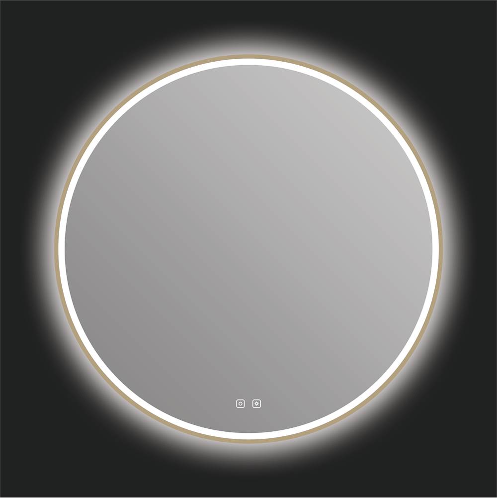 ICO Bath Denver 36'' LED Mirror - Brushed Bronze-shop