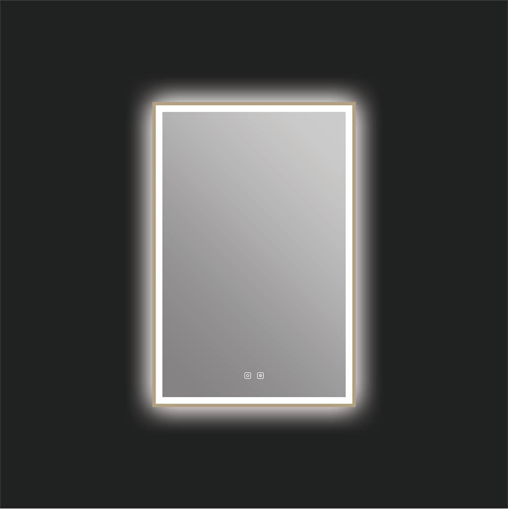 ICO Bath Eden 24'' x 36'' LED Mirror - Brushed Bronze-shop