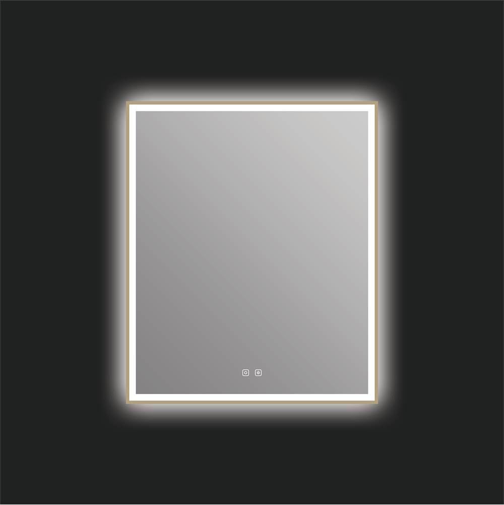 ICO Bath Eden 30'' x 36'' LED Mirror - Brushed Bronze-shop