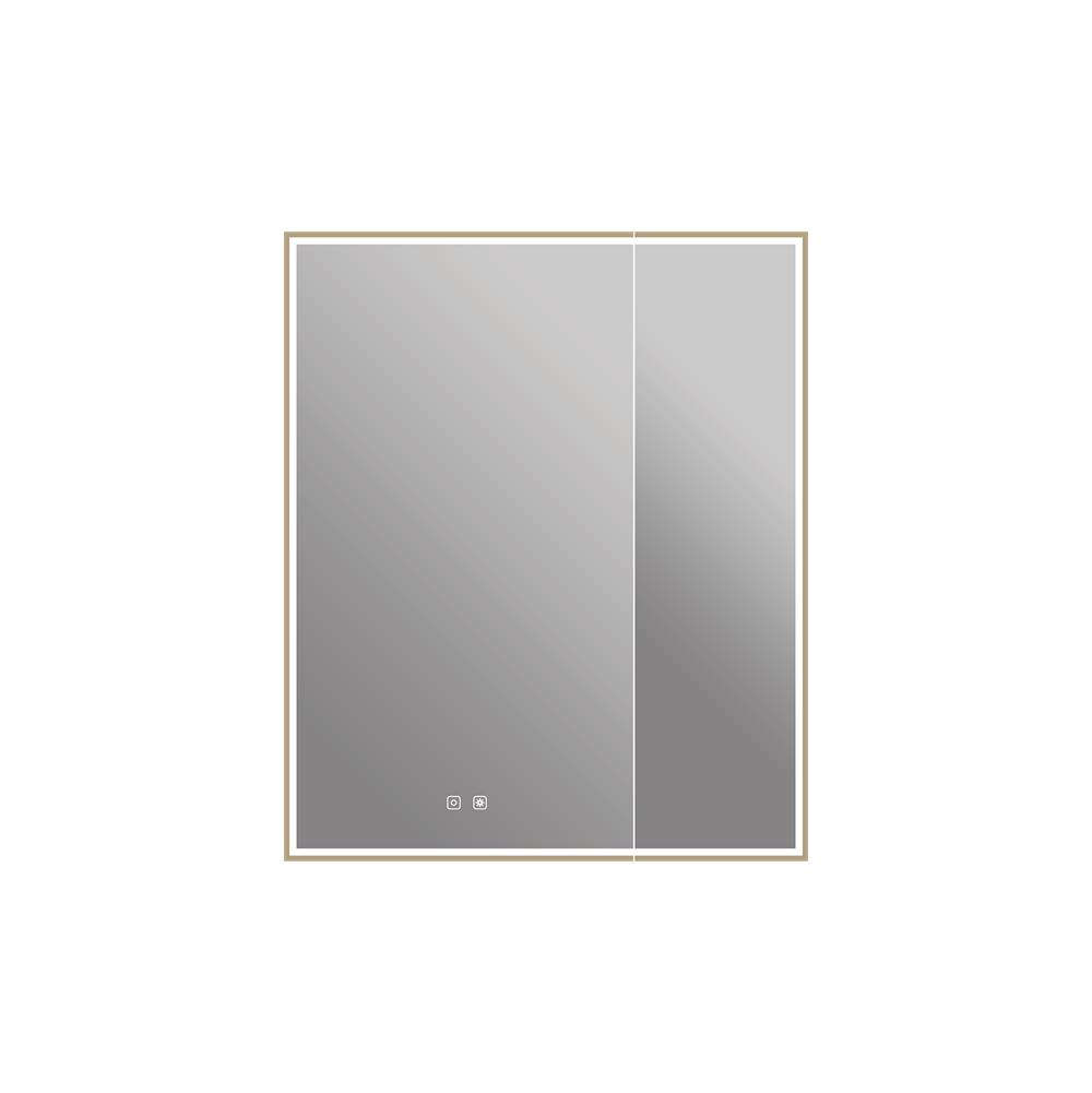 ICO Bath Nova 30'' x 36'' LED Medicine Cabinet - Brushed Bronze-related