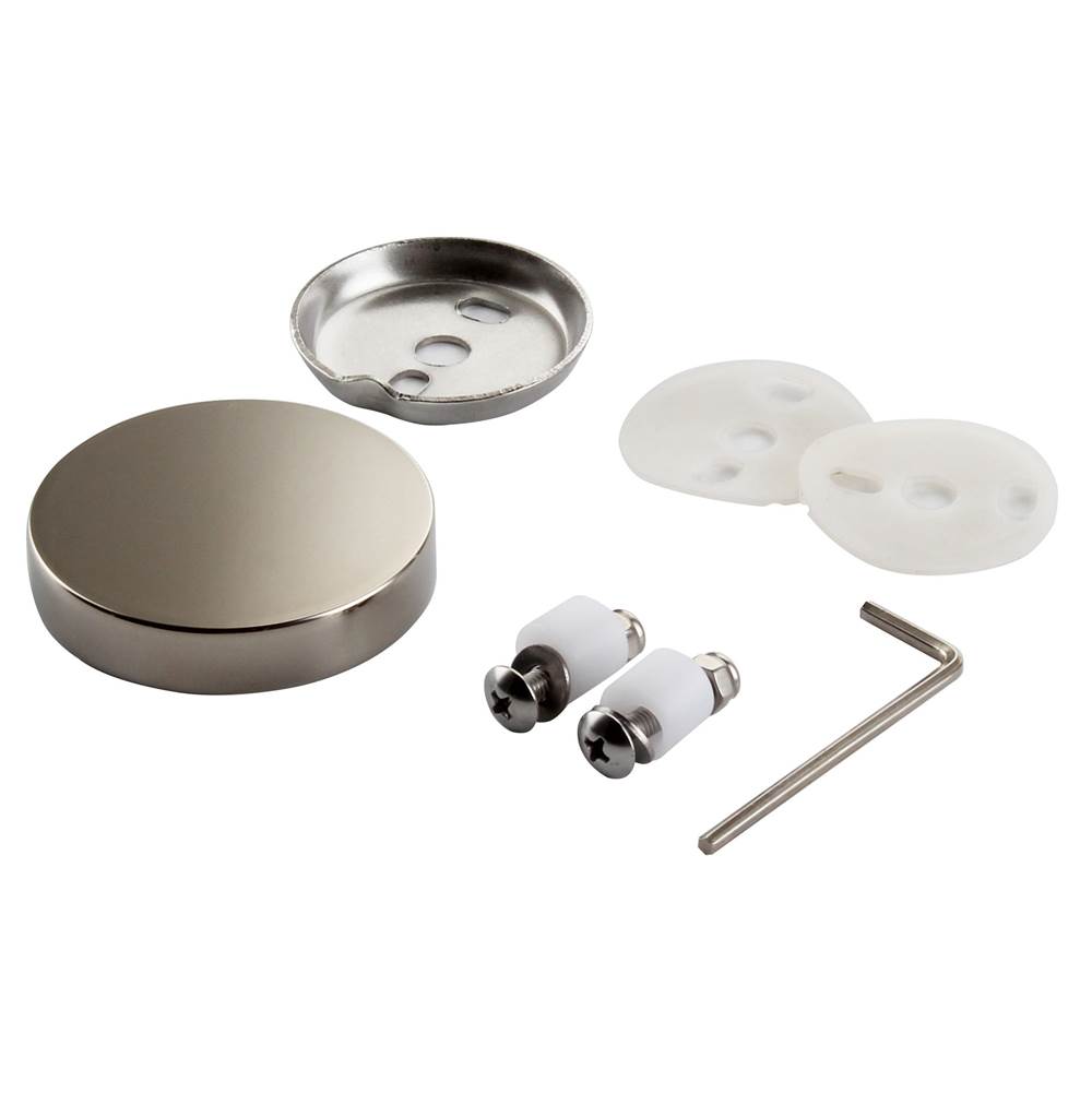 ICO Bath Glass Mounting Kit (Ember, Glow, Lava, Summit) - Polished Nickel-related
