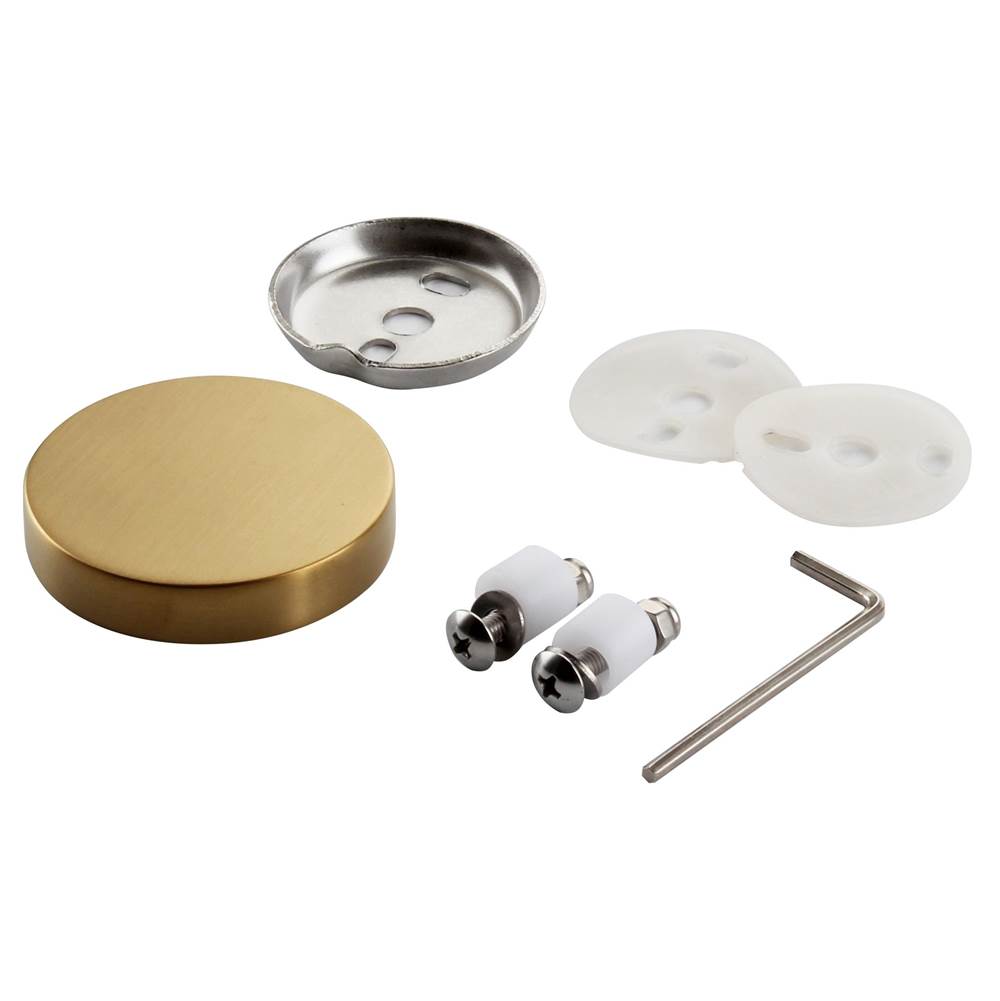 ICO Bath Glass Mounting Kit (Ember, Glow, Lava, Summit) - PVD Brushed Gold-related