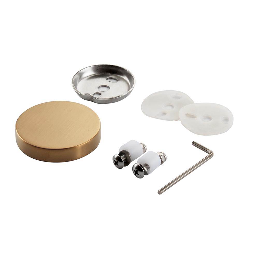 ICO Bath Glass Mounting Kit (Ember, Glow, Lava, Summit) - PVD Brushed Bronze-shop