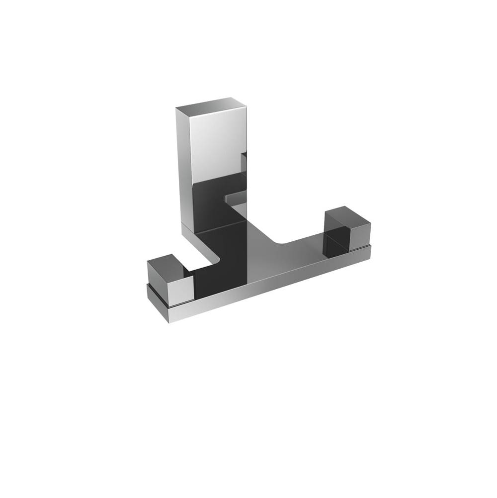 ICO Bath Fire Double Towel Hook - Chrome-shop