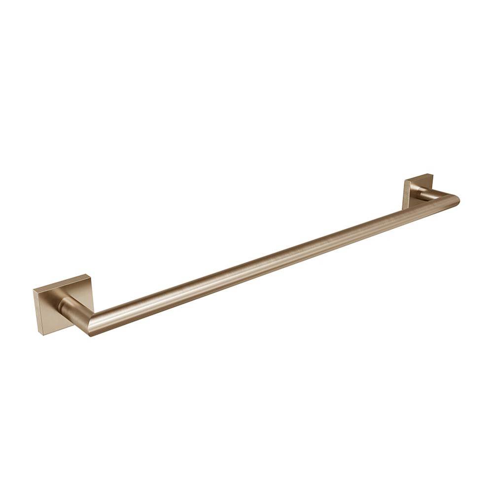 ICO Bath Crater 24'' Towel Bar - PVD Brushed Bronze-related