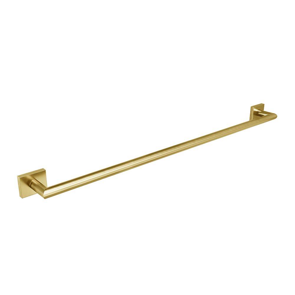 ICO Bath Crater 30'' Towel Bar - PVD Brushed Gold-related