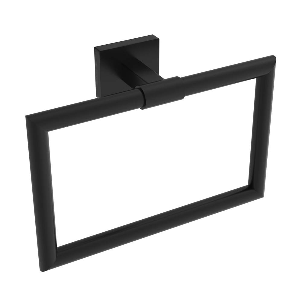 ICO Bath Crater Towel Ring - Matte Black-related