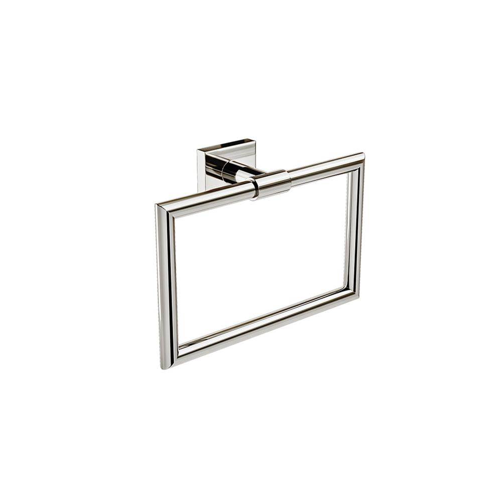 ICO Bath Crater Towel Ring - Polished Nickel-related