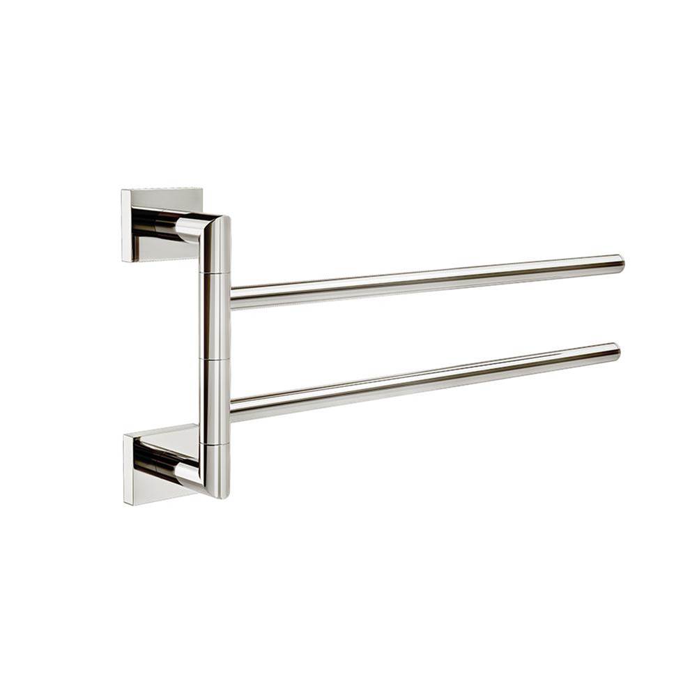 ICO Bath Crater Swivelling Towel Bar - Polished Nickel-related
