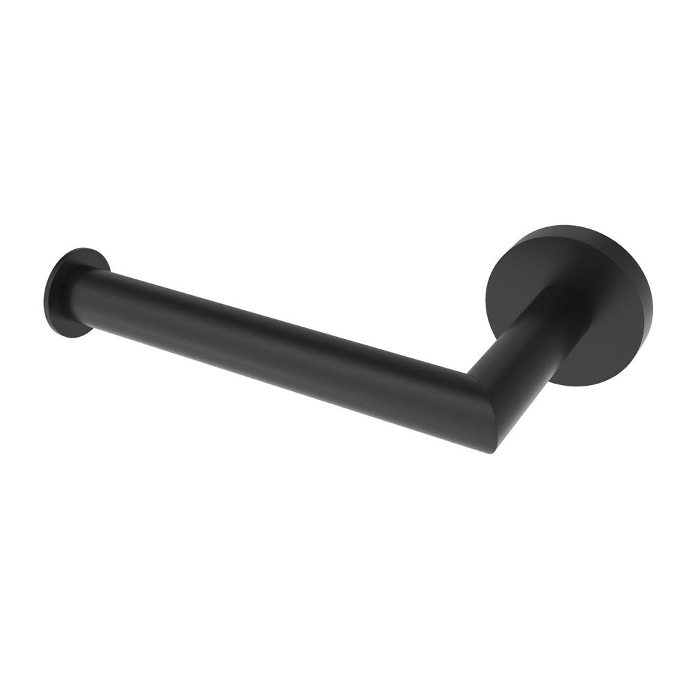 ICO Bath Summit Toilet Paper Holder - Matte Black (RH Post)-shop