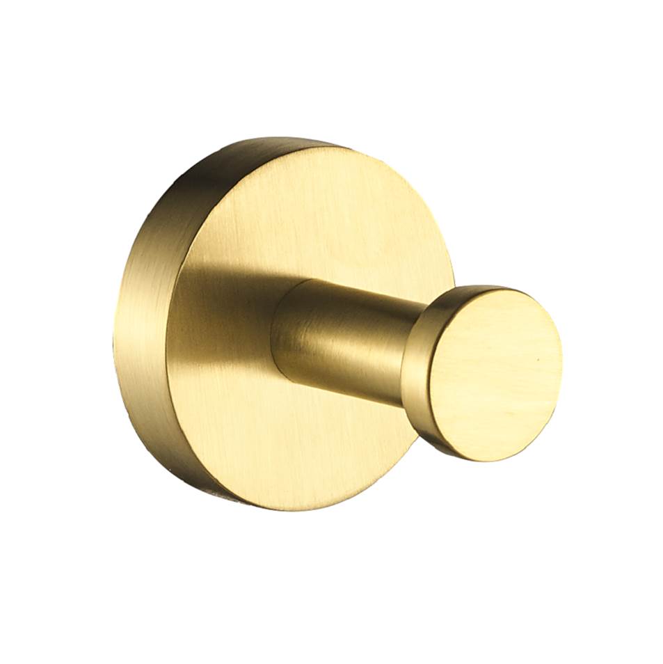ICO Bath Summit Towel Hook - PVD Brushed Gold-shop