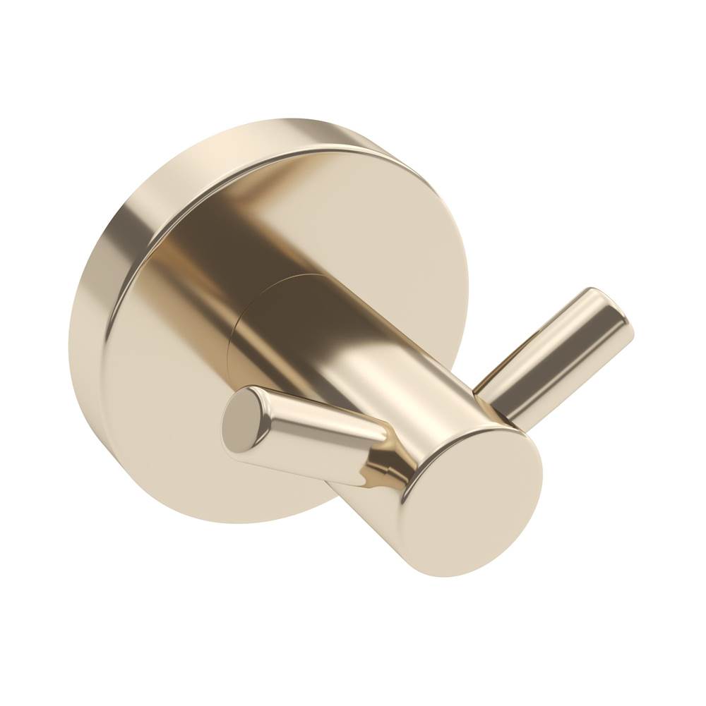 ICO Bath Summit Double Towel Hook - Polished Nickel-shop