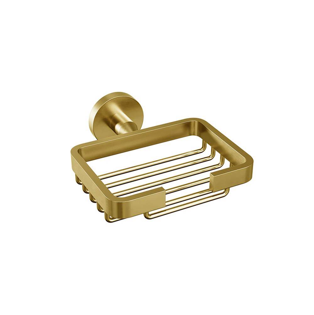 ICO Bath Summit Soap Basket - PVD Brushed Gold-related
