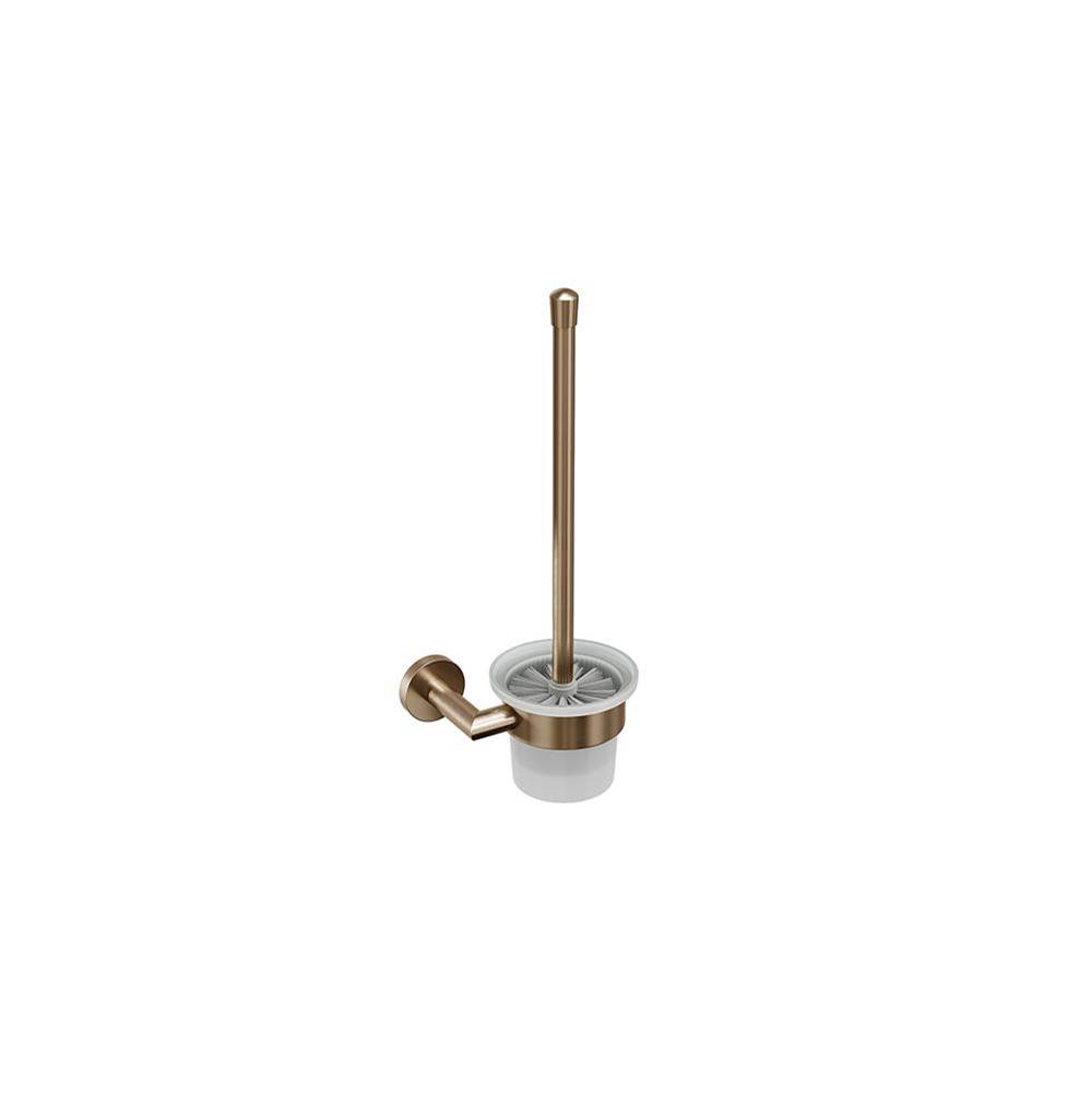 ICO Bath Summit Wall-Mounted Toilet Brush - PVD Brushed Bronze-related