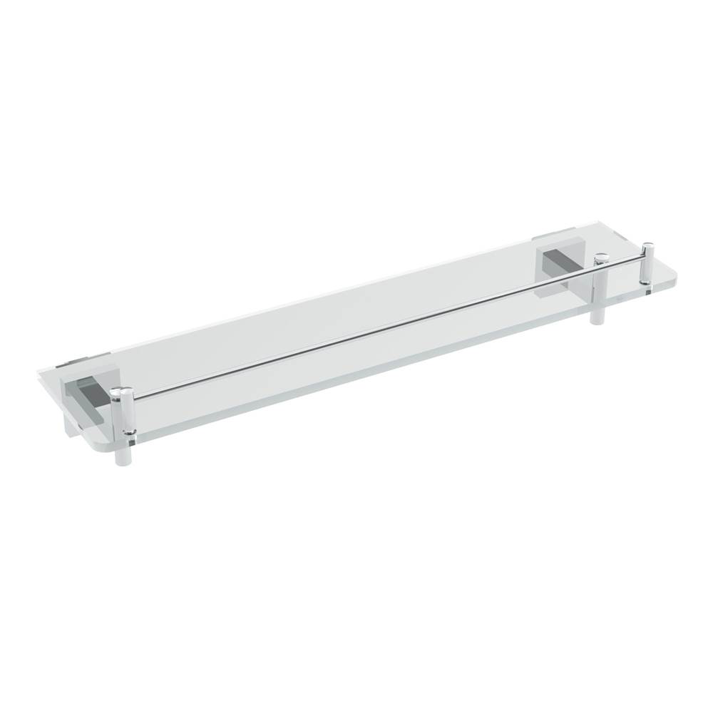 ICO Bath Heat Glass Shelf - Chrome-shop